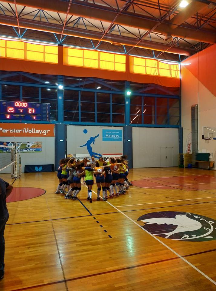 Φίλιο ντέρμπι, νίκη για όλο το Peristeri Volleyball School!
